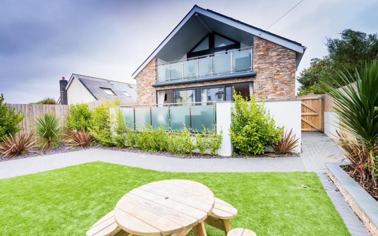 Exterior view of a Luxury Apartment in Westward Ho! North Devon