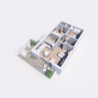 Driftwood apartment floor plan